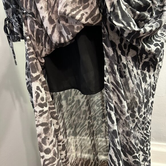 NWT ALLSAINTS Kimi Ambient Maxi Dress - Picture 10 of 14